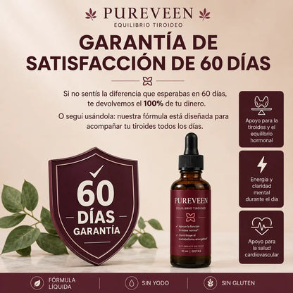 Pureveen™ | Gotas para el Apoyo tiroideo